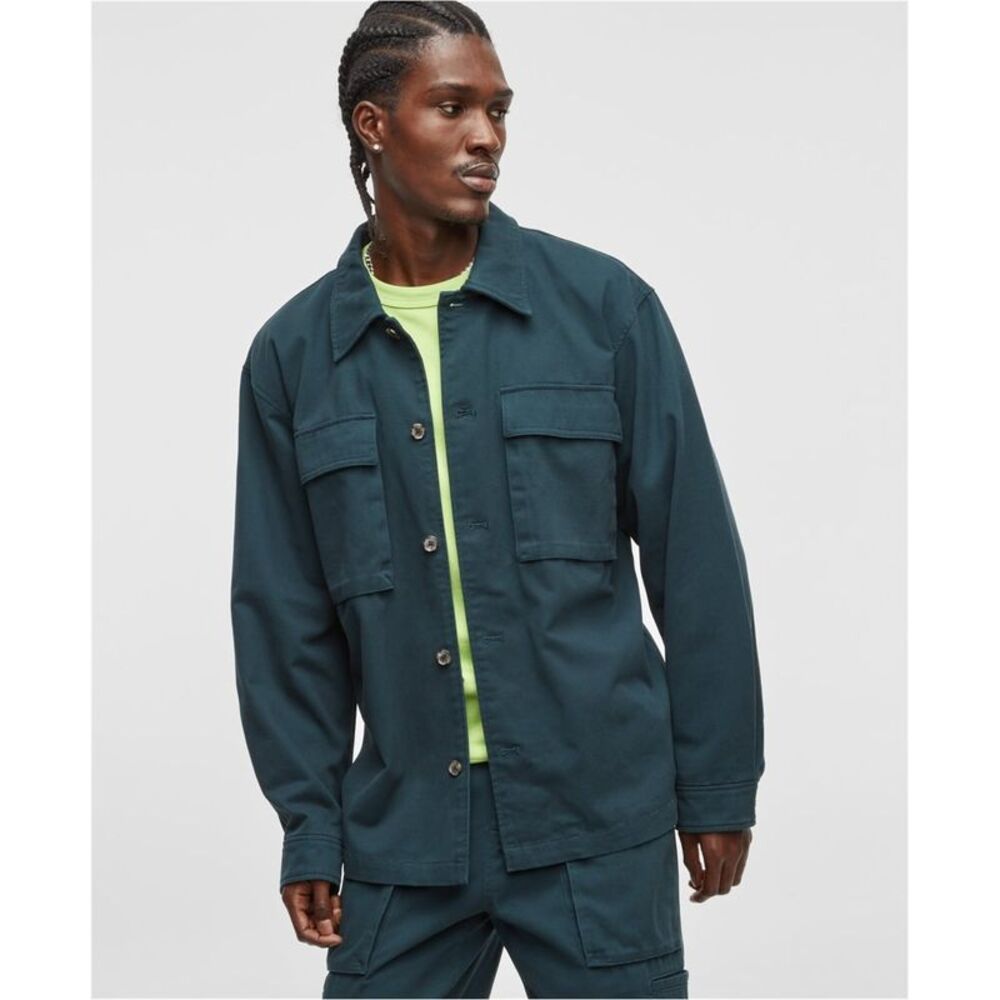 Mode Of One Mens Relaxed-Fit Utility Shirt Jacket, NWT
